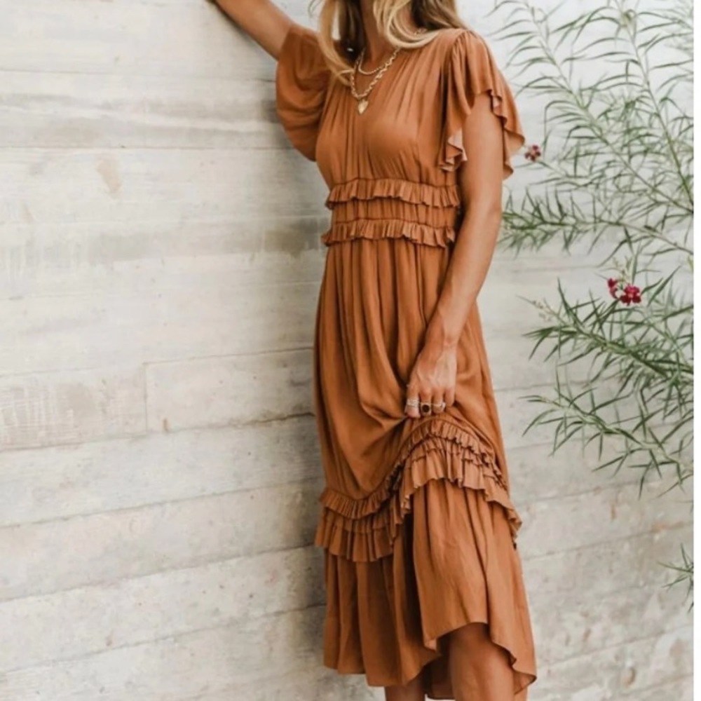 Bohme Willa Ruffle Dress